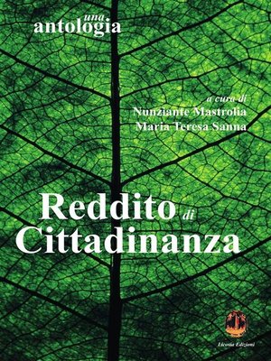 cover image of Reddito di cittadinanza. Una antologia.